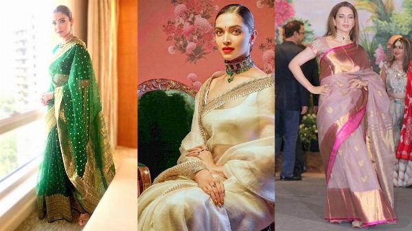 The magic of pattu silk chanderi sarees