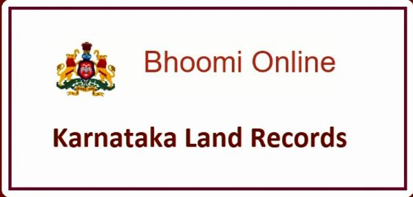 Bhoomi RTC Karnataka Land Records 
