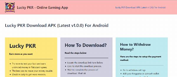 Complete Guide on Lucky PKR APK 