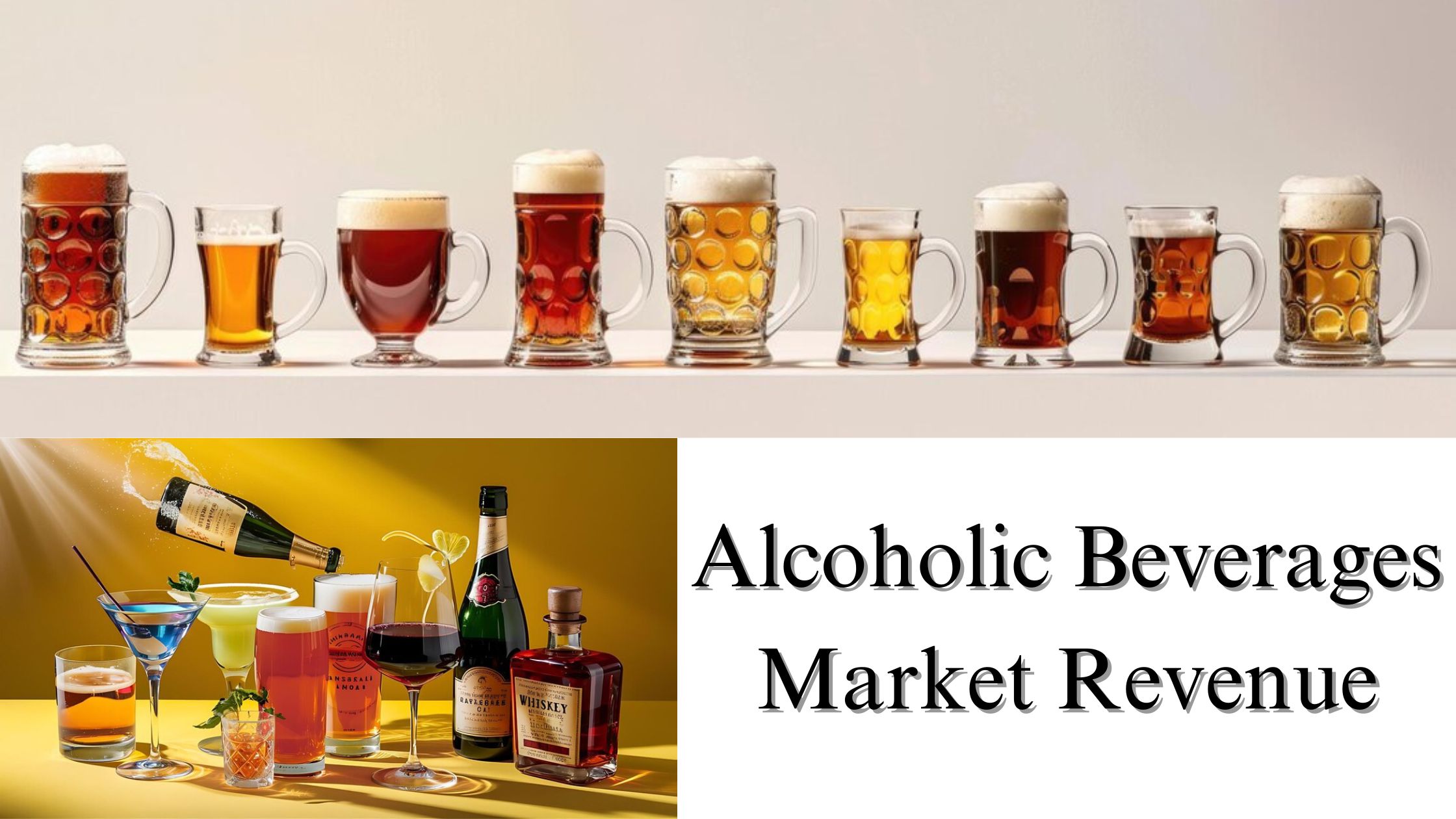 Alcoholic Beverages Market Revenue, Size, Share, Growth and Trends Through 2032