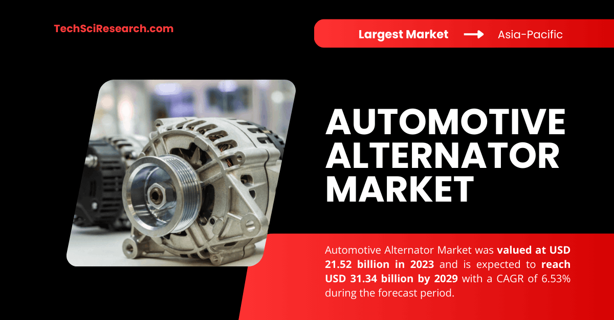 Automotive Alternator Market: Report on Trends, Demand, Key Players, and Forecast to {2029}