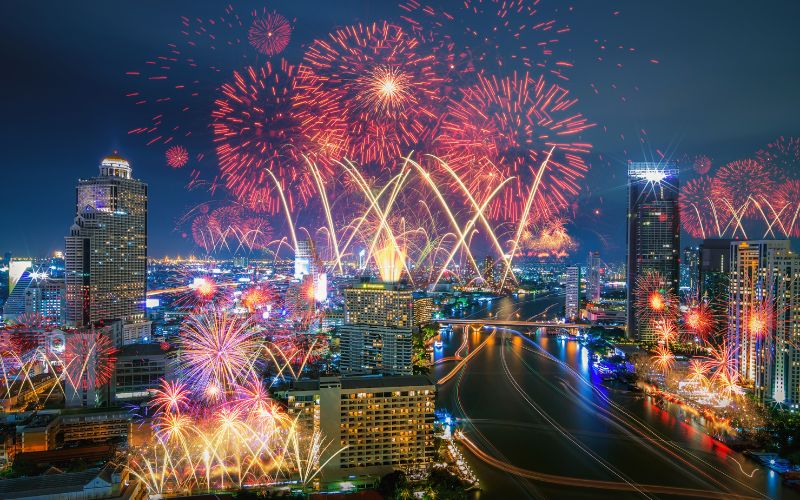 Top 5 Ways to Celebrate New Year in Thailand       