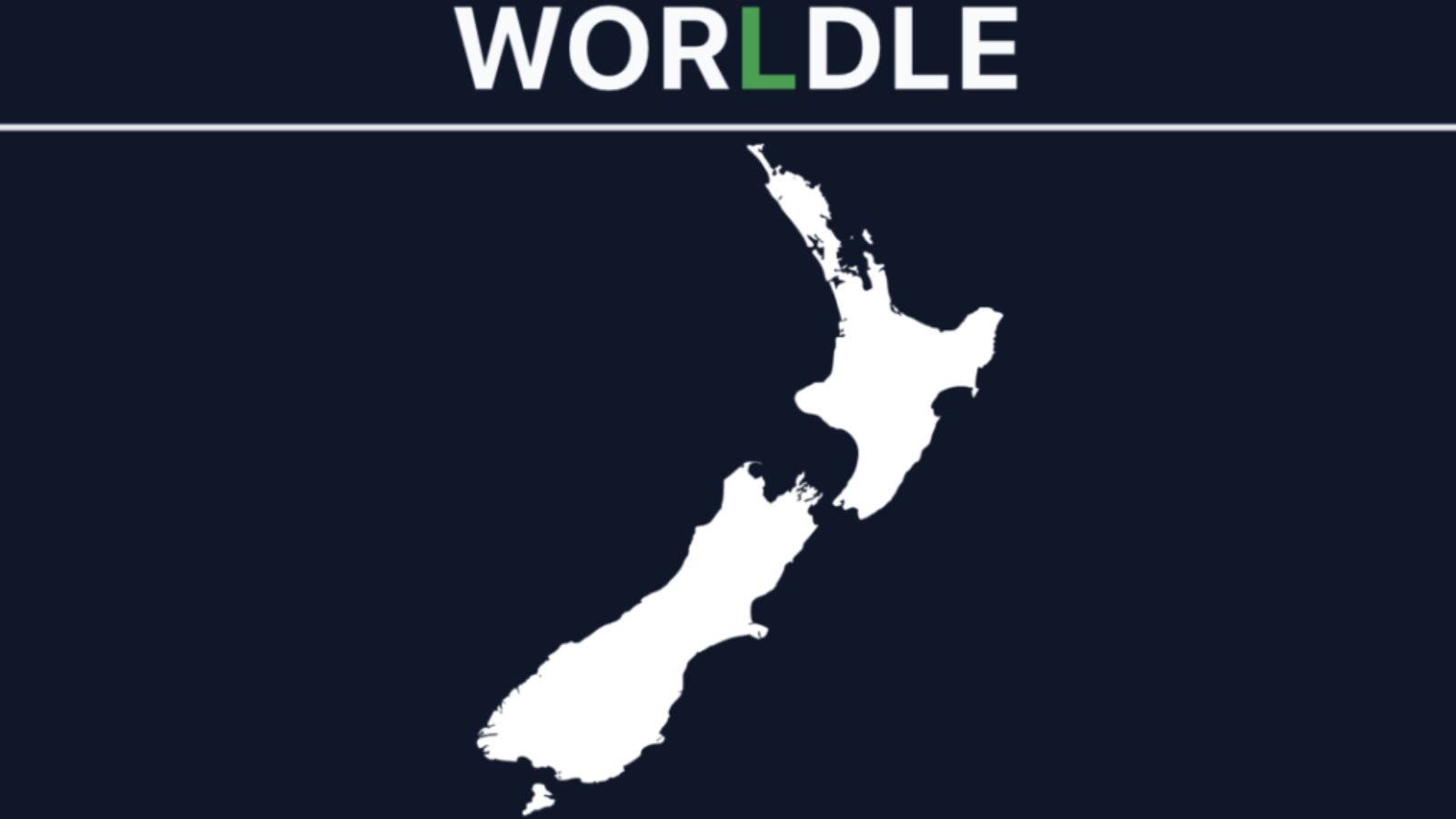 Worldle Game - Passing Time & Playing Map Guessing Game During Journey
