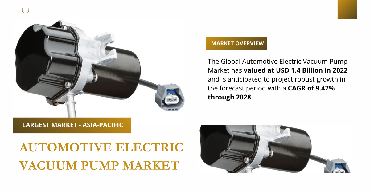 Automotive Electric Vacuum Pump Market Analysis: Key Players, Trends, and Forecast from 2022 to 2028