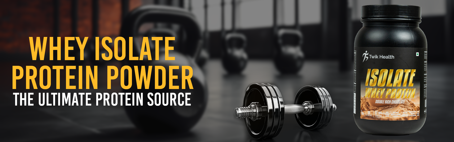 Twik Health&rsquo;s Whey Isolate Protein Powder: The Ultimate Protein Source