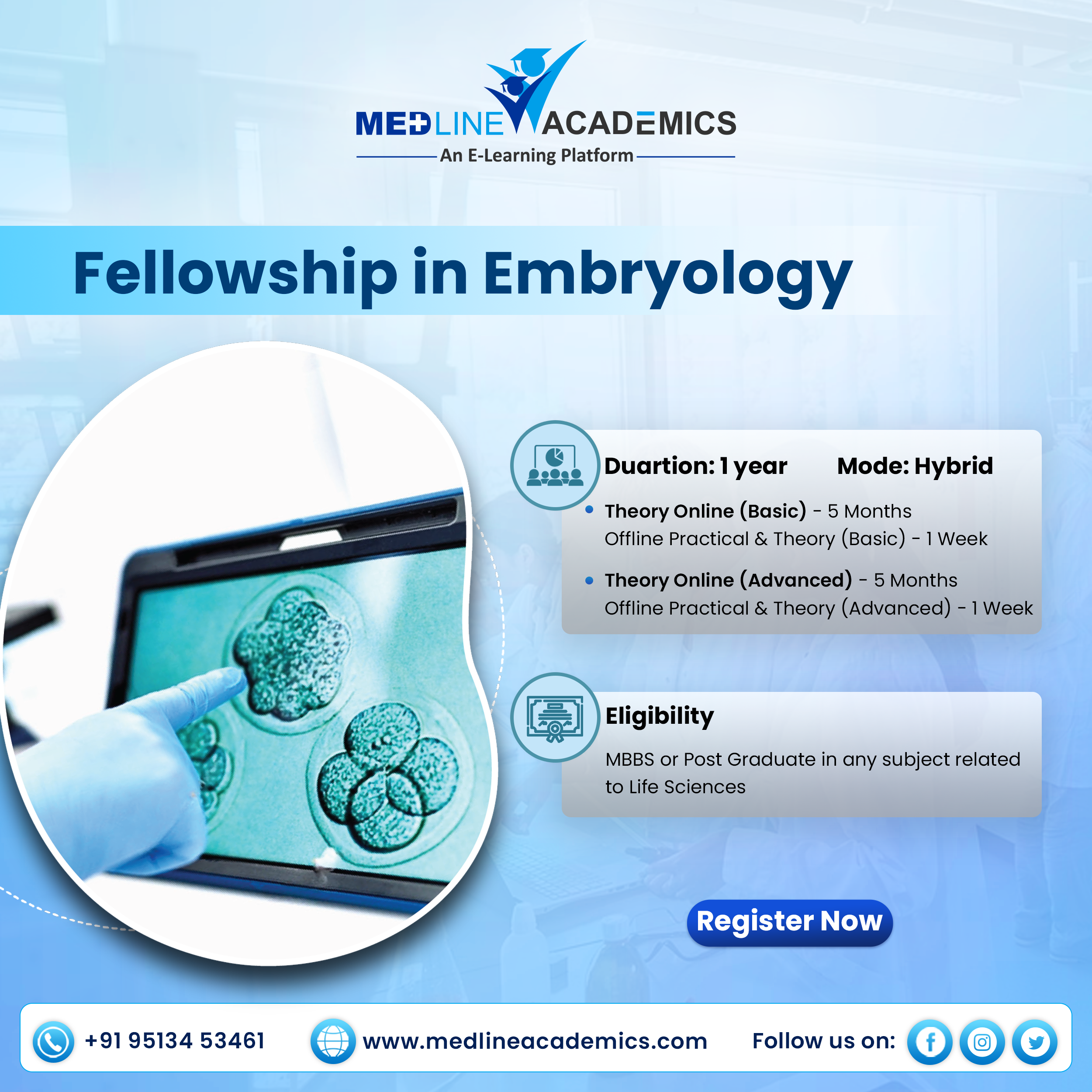 Embryology Training in India: Here&rsquo;s what you need to know and follow!