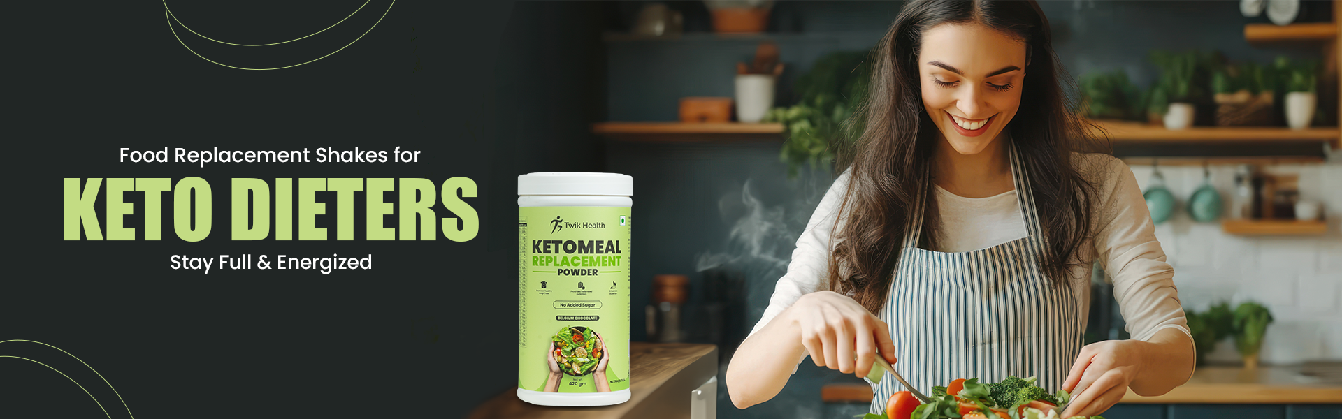 Food Replacement Shakes for Keto Dieters: Stay Full & Energized