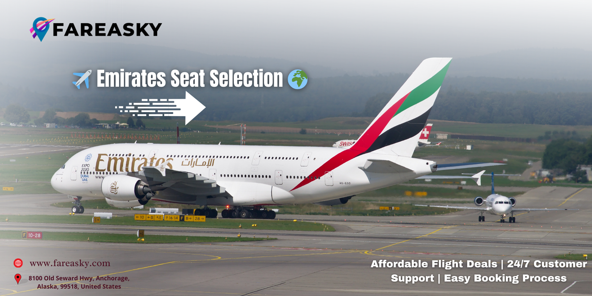 Travel Comfortably with Emirates Seat Selection​​!
