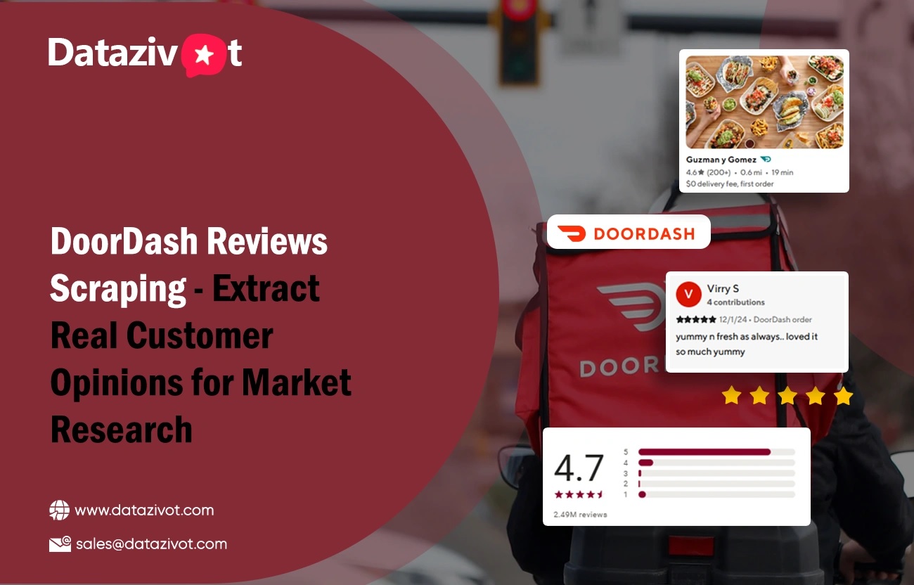 DoorDash Reviews Scraping &ndash; Gather Genuine Customer Feedback