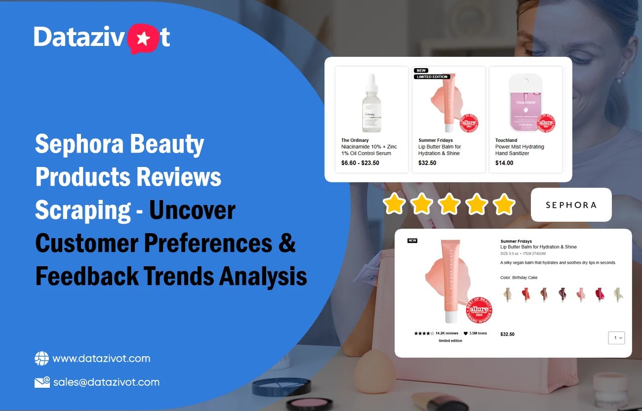 Sephora Beauty Products Reviews Scraping Tool	