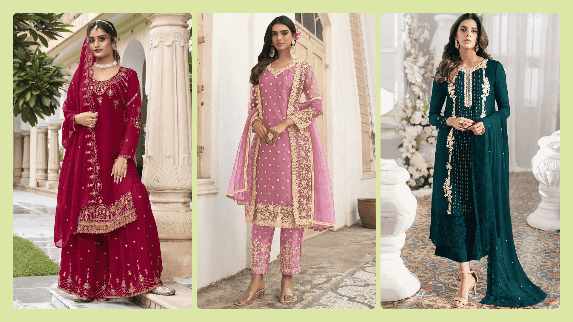 Tips to look stylish in Salwar Suit&nbsp;for Women
