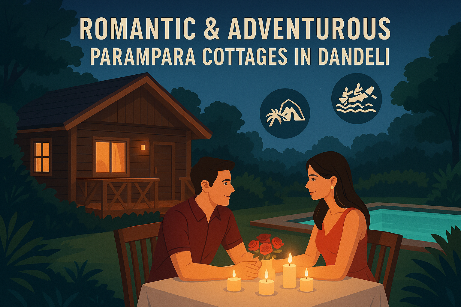 Do Parampara Cottages Offer Dandeli Packages for Couple Travelers?