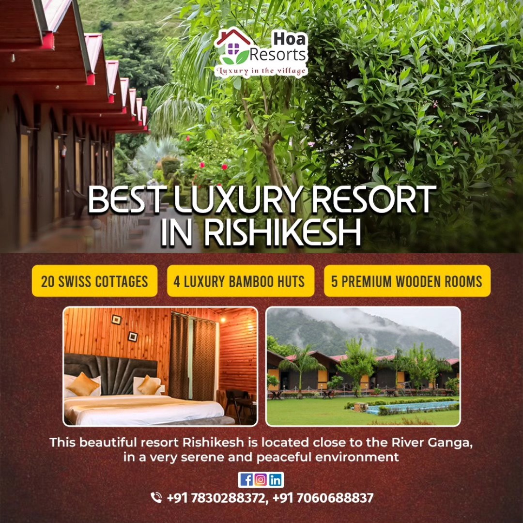 Which Luxury Resort in Rishikesh Offers the Best View?