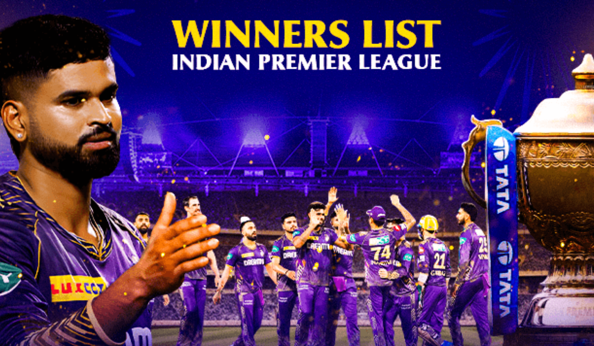 IPL Winners List 2008&ndash;2024 | A Year-Wise Breakdown of Champions