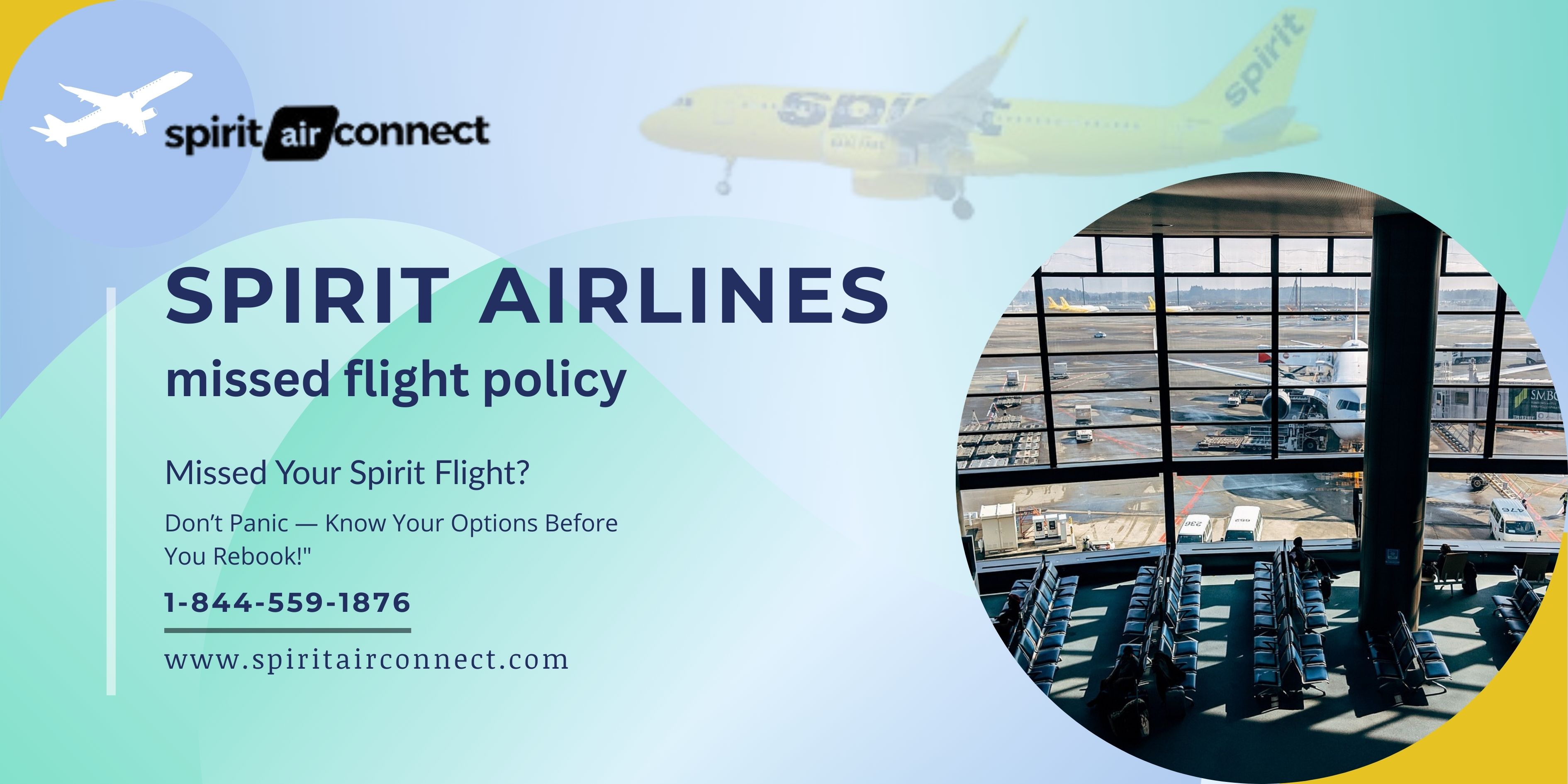 Spirit Airlines Missed Flight Policy: refund and rebooking 