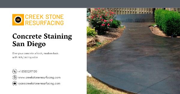 Concrete Staining in San Diego: A Game-Changer for Outdoor Spaces