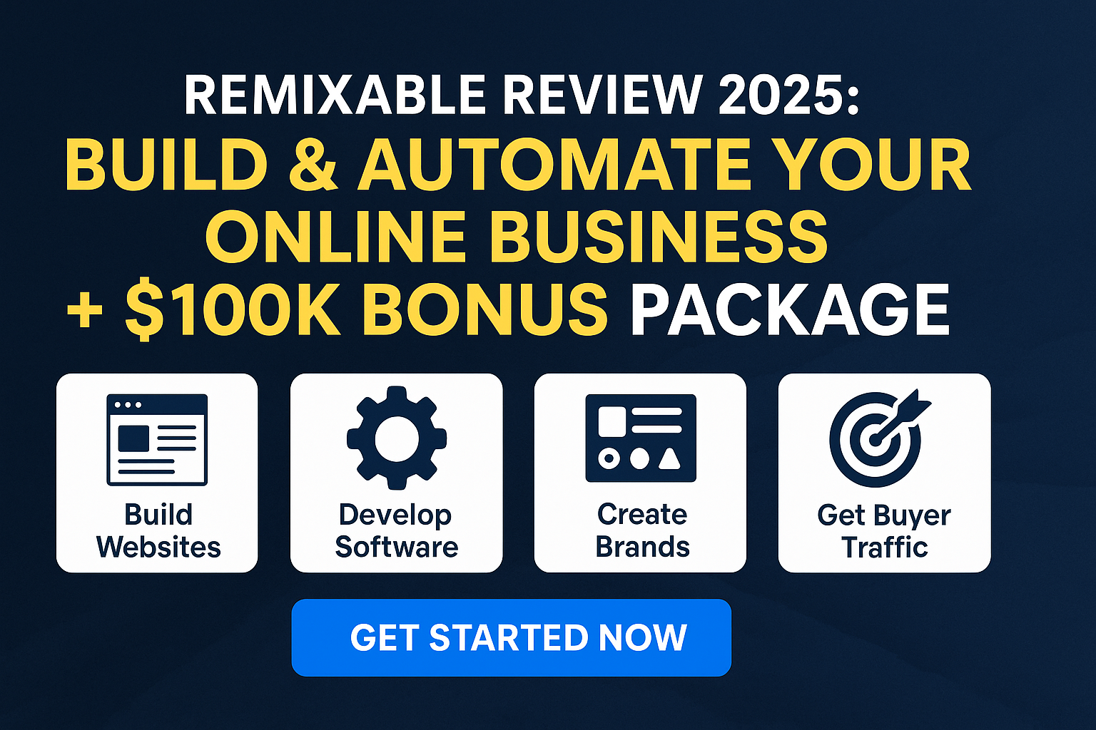 Remixable Software Review &ndash; Can It Really Replace Developers? + $100K Bonus Bundle