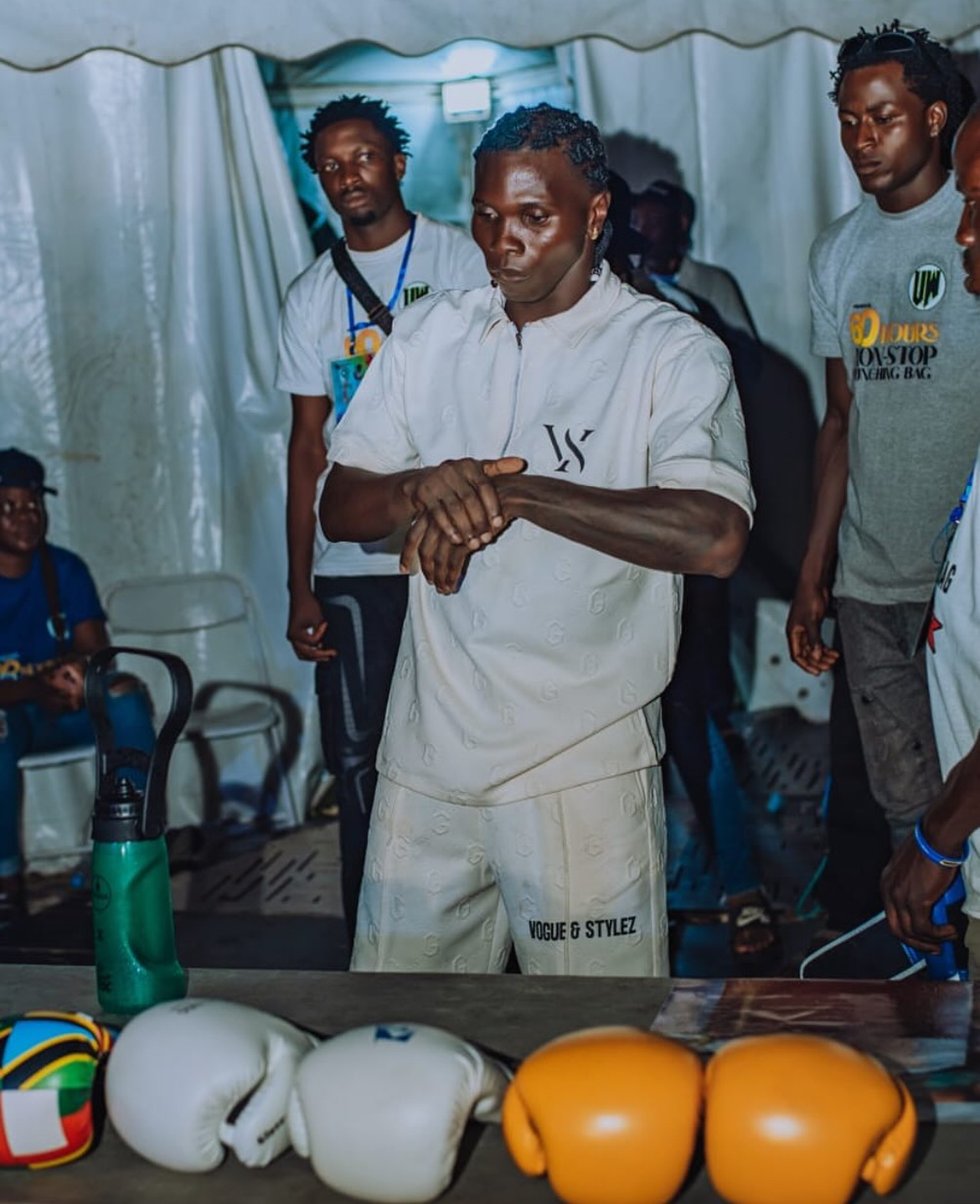Ugly Wolf&rdquo; & Nella writes Collab: Nigerian Boxer breaks Guinness World Record and gets USA love