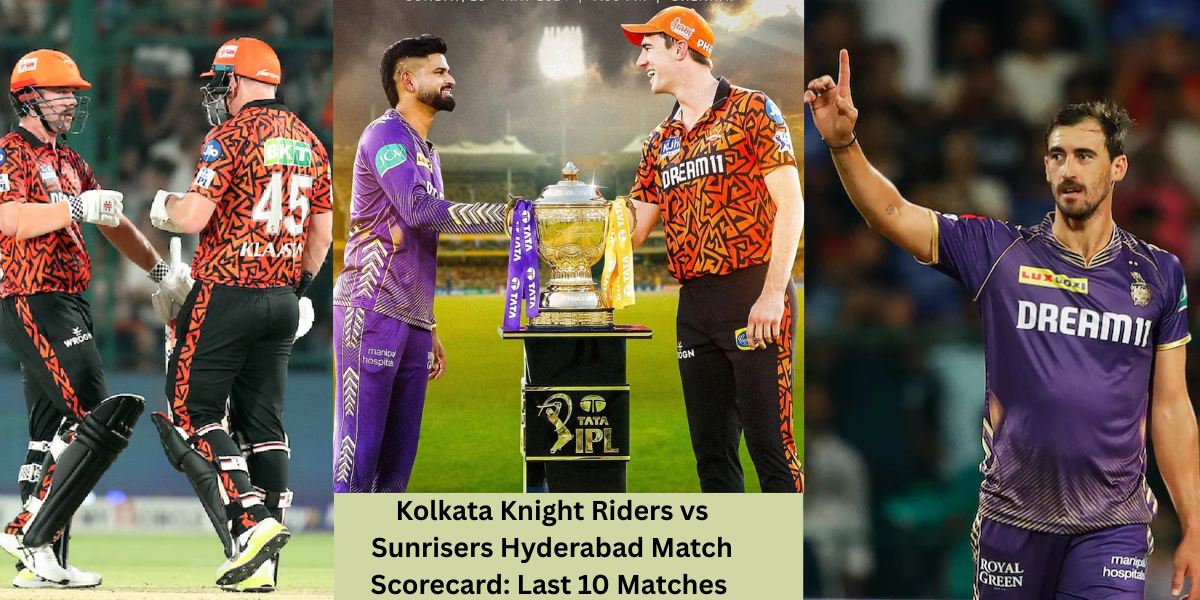 Kolkata Knight Riders (KKR) vs Sunrisers Hyderabad (SRH) Match Scorecard