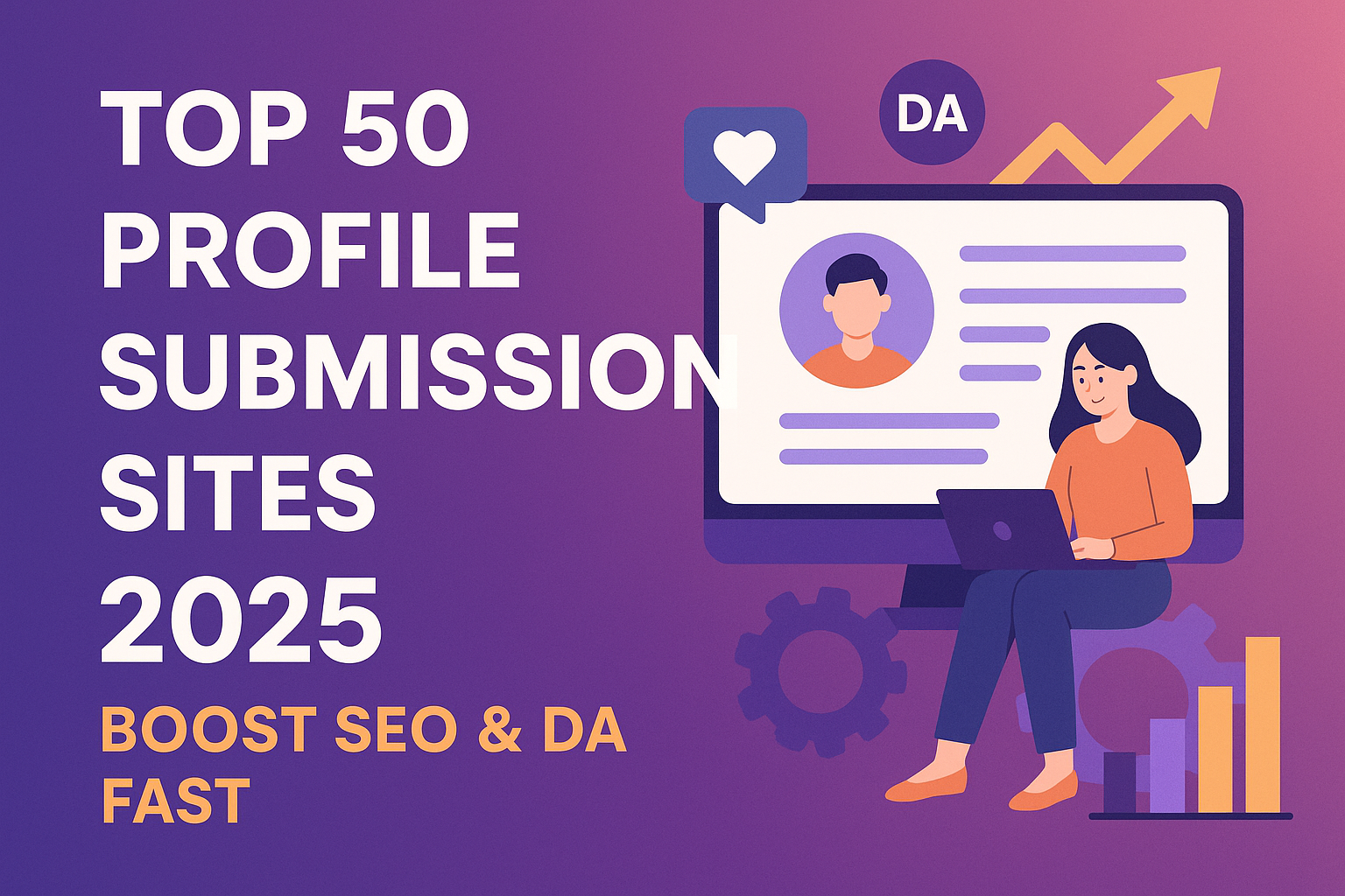 Top 50 Profile Submission Sites 2025 &ndash; Boost SEO & DA Fast
