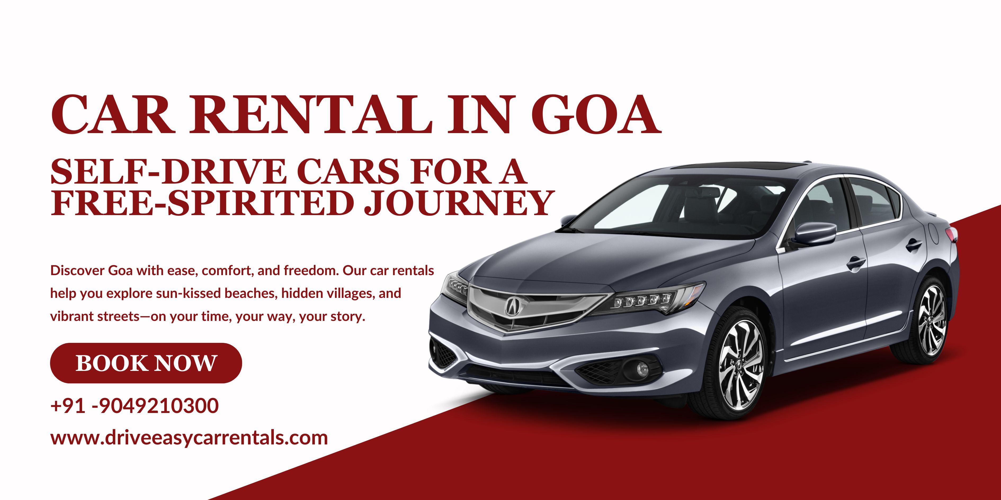 Car Rental in Goa &ndash; Explore Goa Your Way with Drive Easy Car Rentals