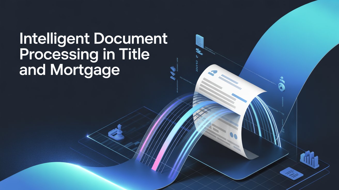 Intelligent Document Processing in Title and Mortgage - Stellar Innovations Initiative