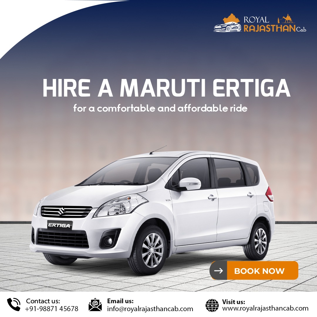 Ertiga Car Hire in Jaipur — Smart Ways to Explore the Pink City
