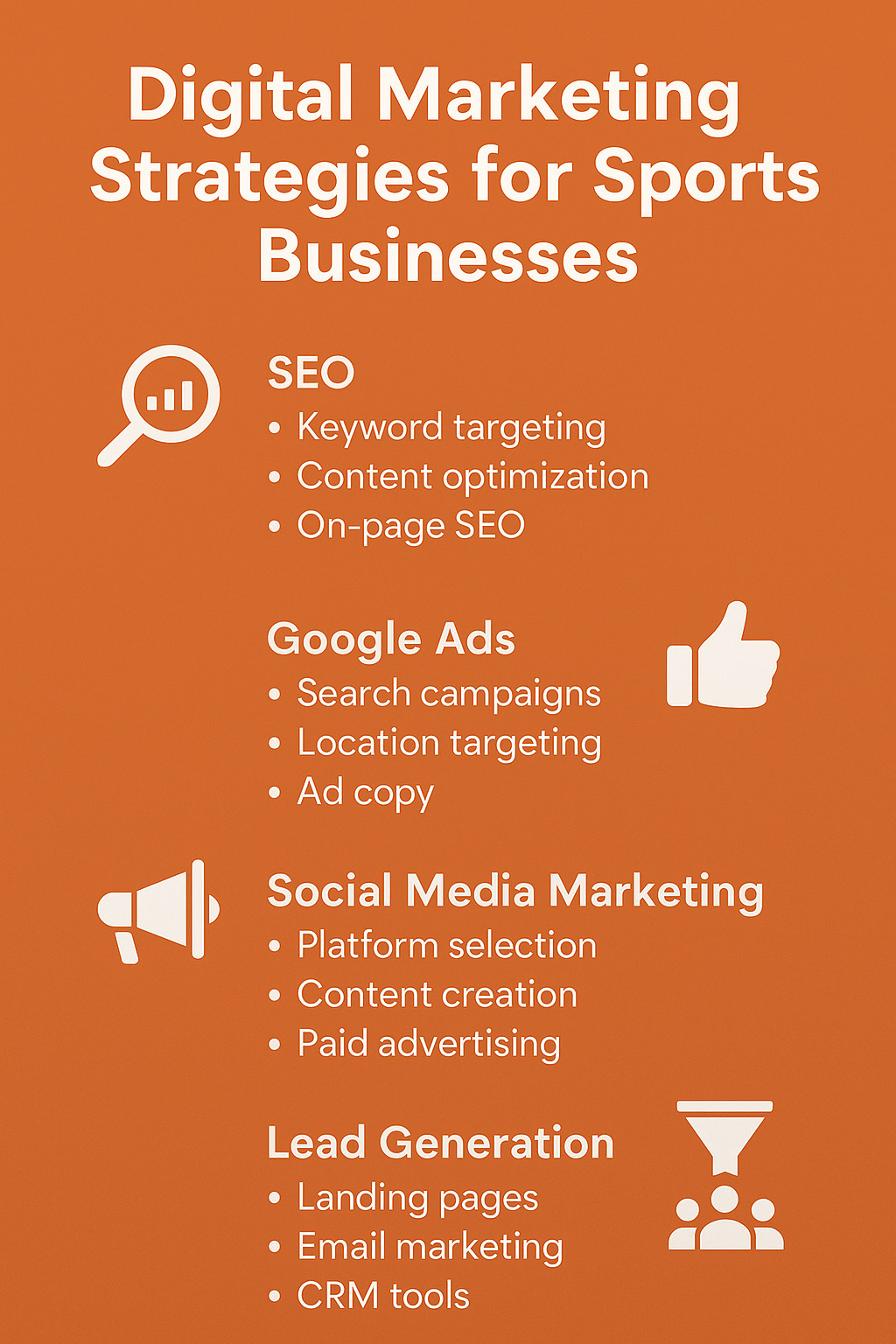 Digital Marketing for Sports: Practical Guide to Strategy, Channels, and ROI