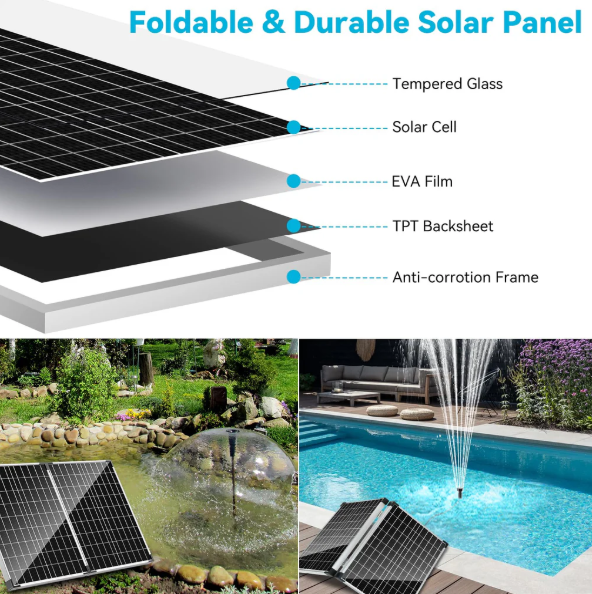 Mini vs. Large Solar Water Fountains: Which Is Right?