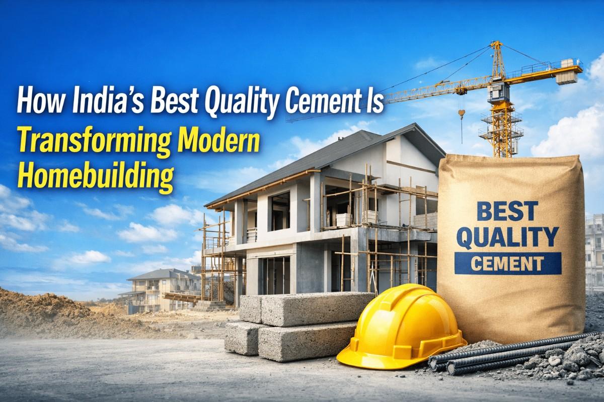 How India&rsquo;s Best Quality Cement Is Transforming Modern Homebuilding