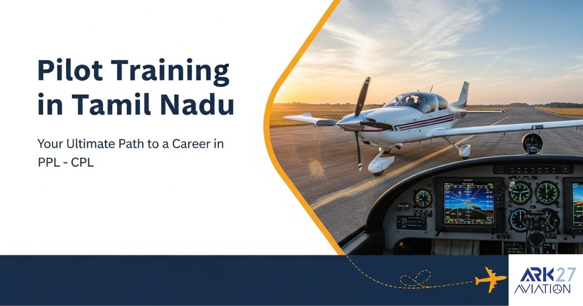 Pilot Training in Tamil Nadu: Your Gateway to a Career in Aviation