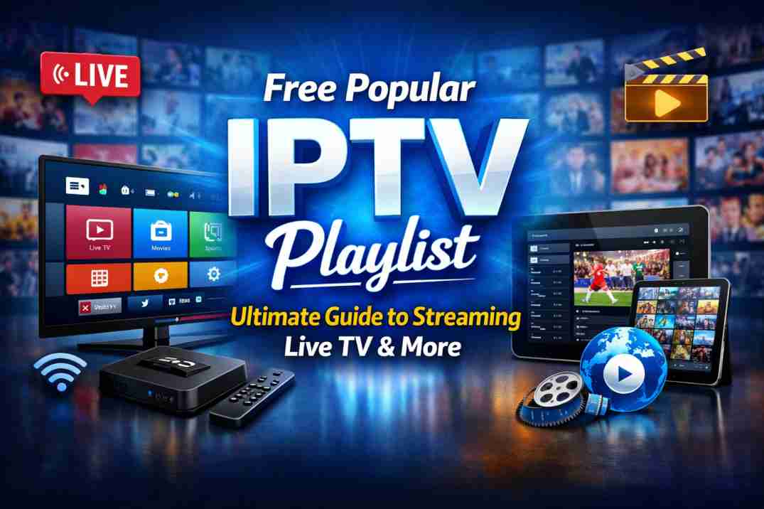 Free Popular IPTV Playlist – Features, Guide & Review