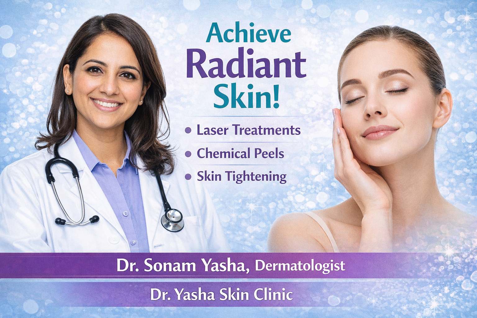 Best Skin Doctor in Borsi for Advanced Skin & Hair Treatments | Dr Yasha Skin Clinic Bhilai