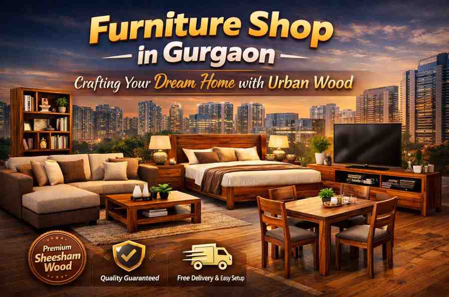 Furniture Shop in Gurgaon: The Ultimate Guide to Crafting Your Dream Home with Urban Wood