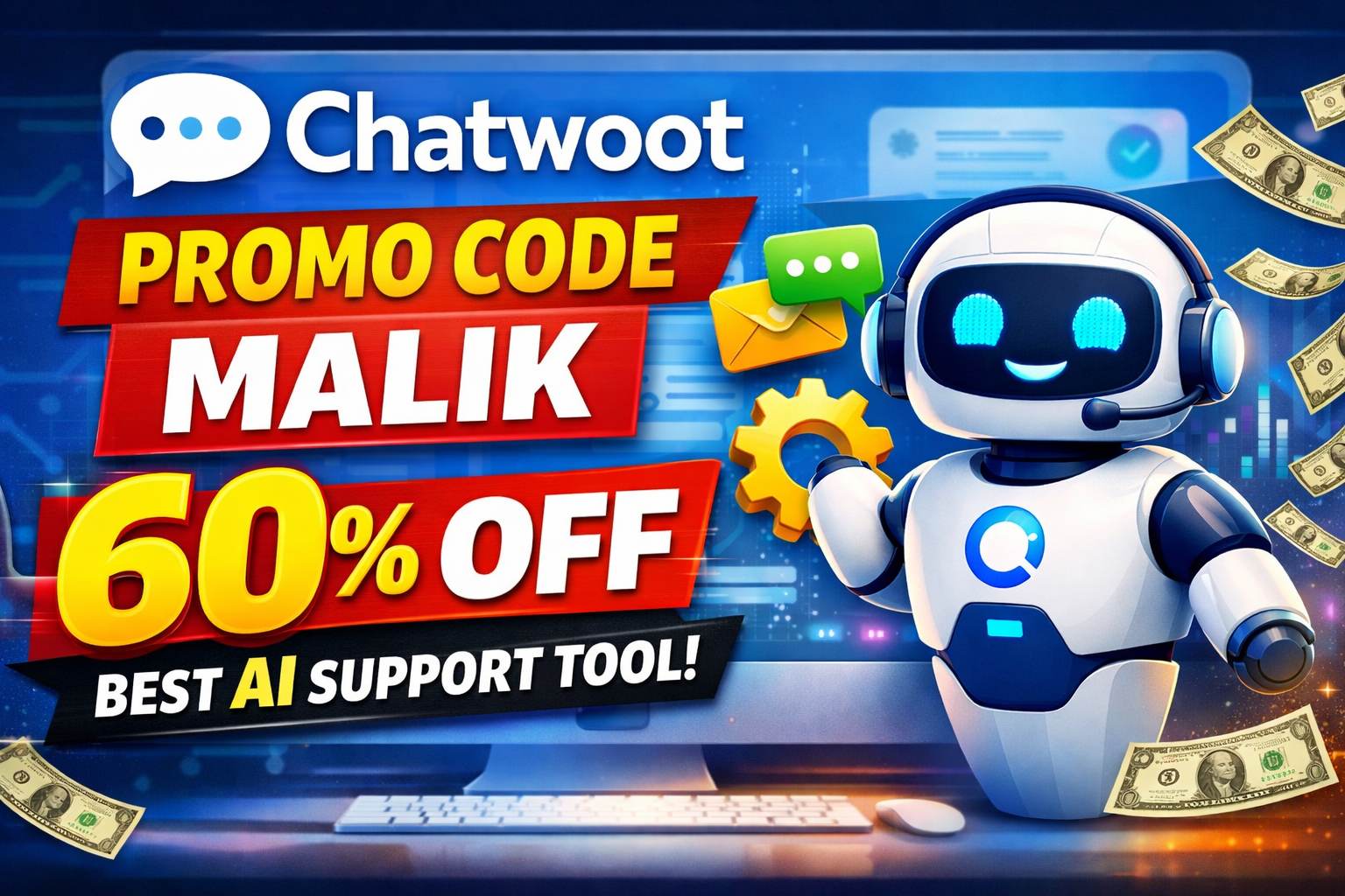 Chatwoot Promo Code MALIK – 60% OFF | Best AI Customer Support Tool
