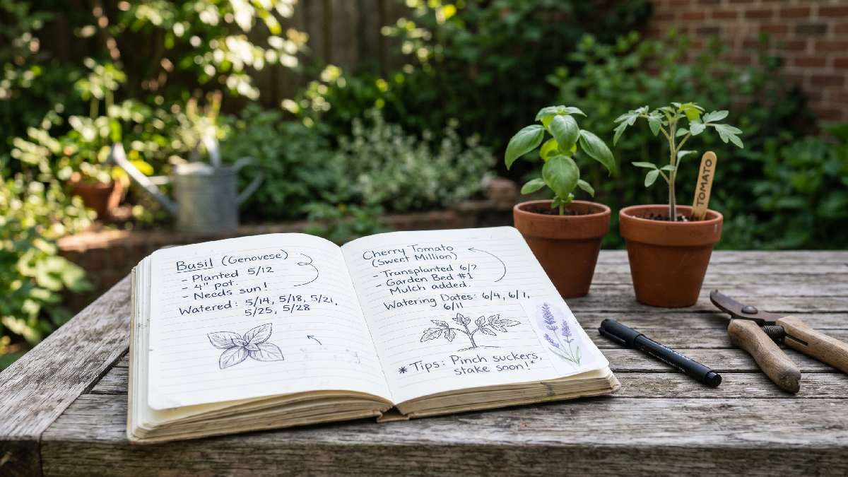 8 Easy Gardening Journal Templates and Tracking Ideas