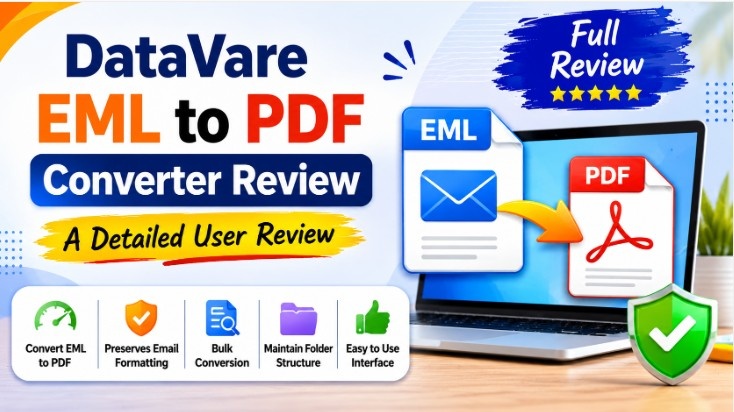 DataVare EML to PDF Converter: A Detailed User Review