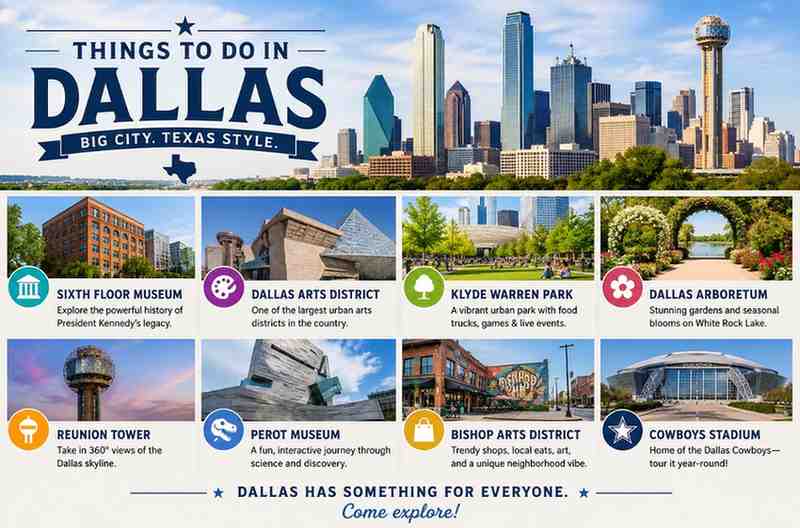 Things to do in Dallas