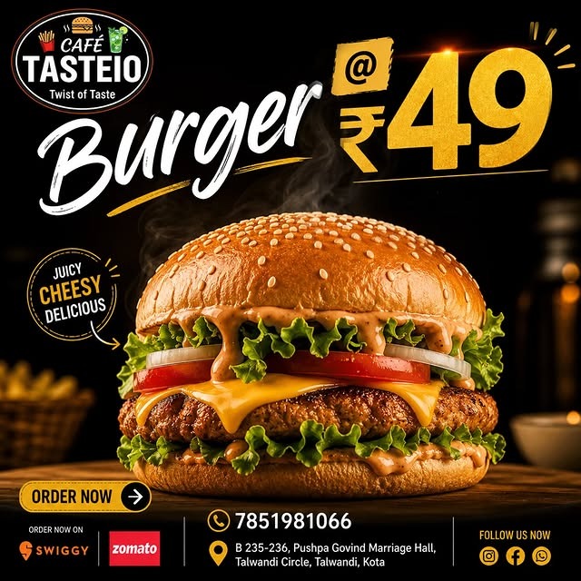 Cafe Tasteio - cafe in Talwandi Kota