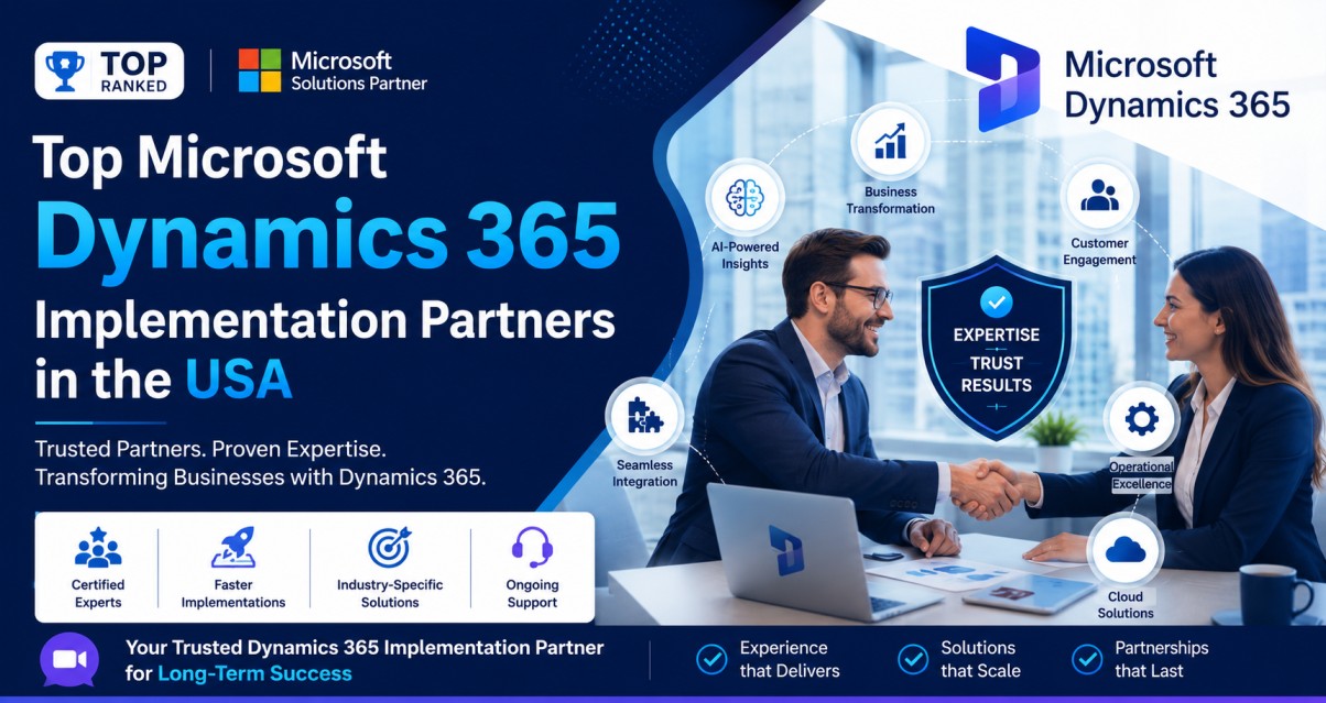 Top Microsoft Dynamics 365 Implementation Partners in the USA (2026)