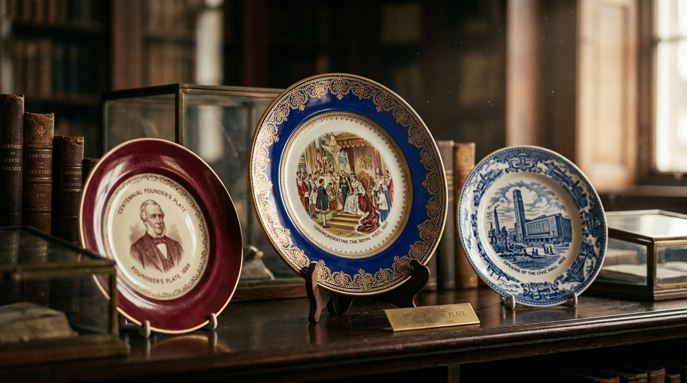 Commemorative plates