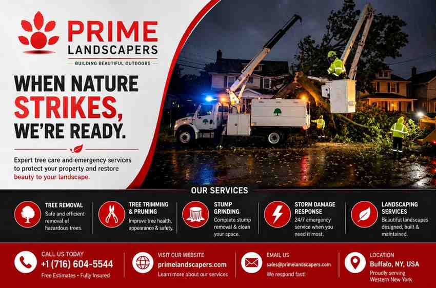 The Importance of Professional Tree Service Buffalo NY for Maintaining Safe and Beautiful Properties