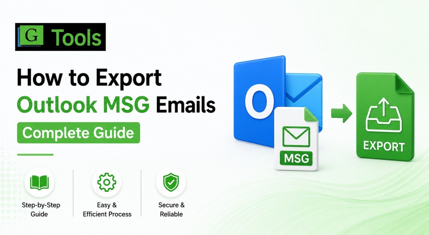 How to Export Outlook MSG Emails Complete Guide