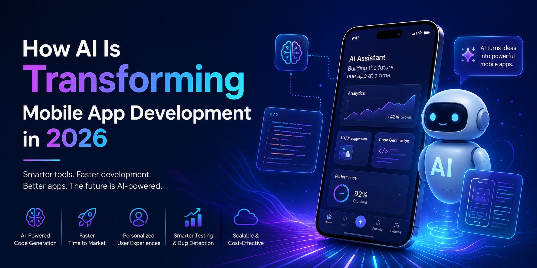 How AI Is Transforming Mobile App Development in 2026