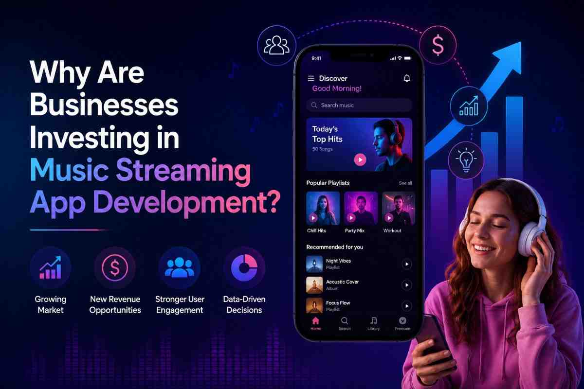 Why Are Businesses Investing in Music Streaming App Development?