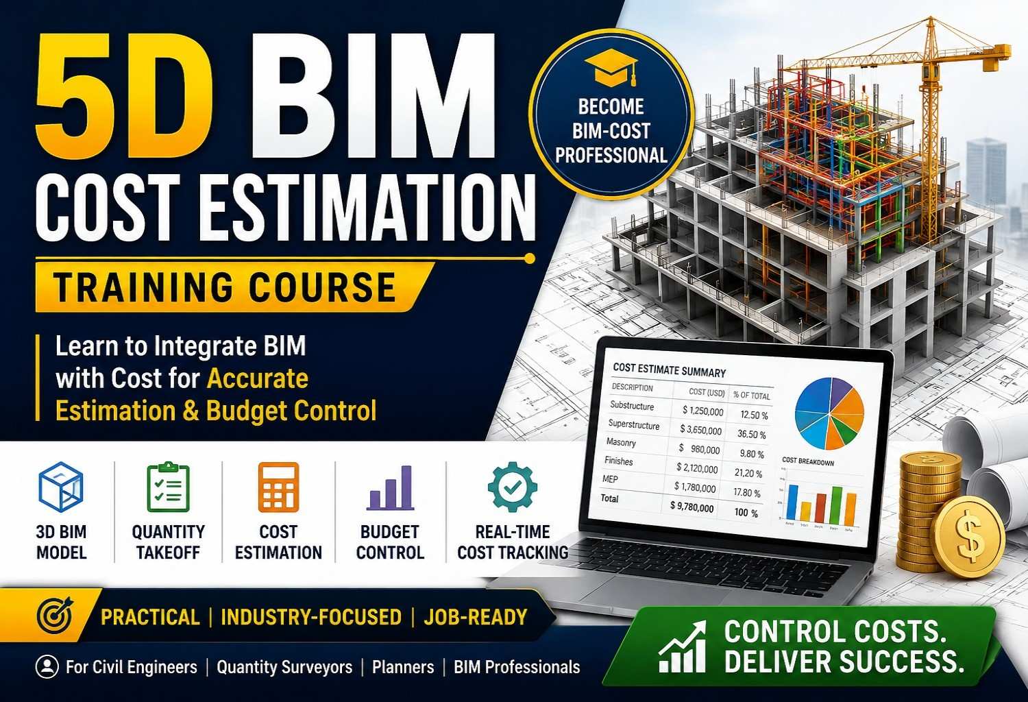 5D BIM Cost Estimation