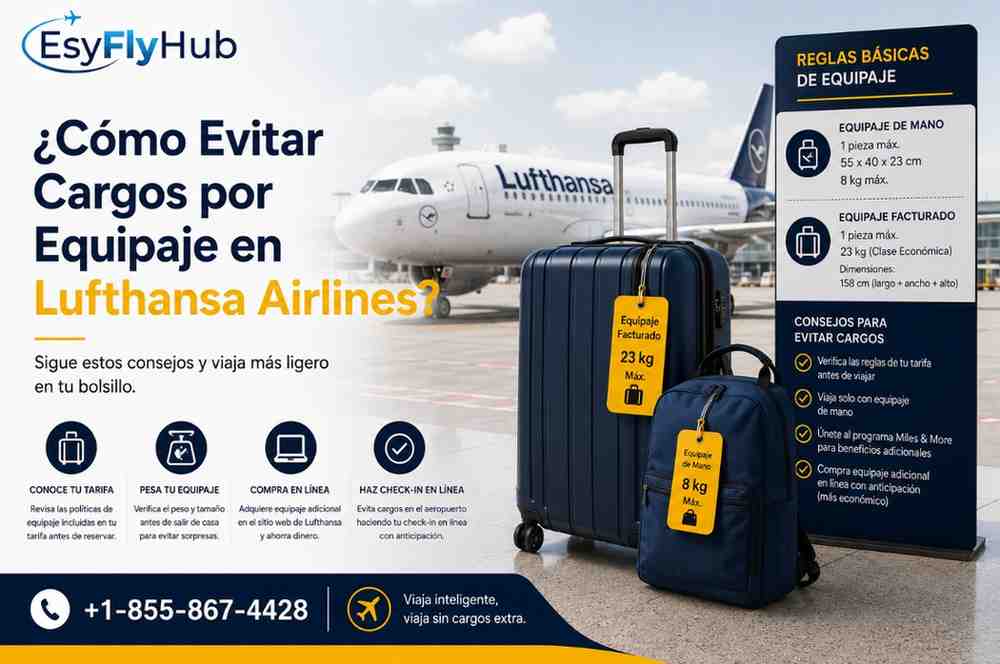 ¿Cómo Evitar Cargos por Equipaje en Lufthansa Airlines?