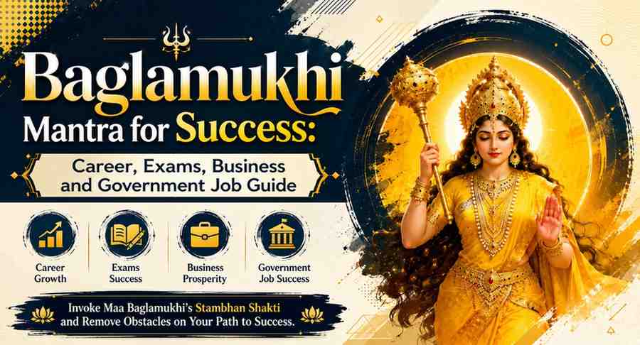 Baglamukhi Mantra for Success: Unlock Career Growth, Exam Victory, Business Prosperity and Government Job Selection
