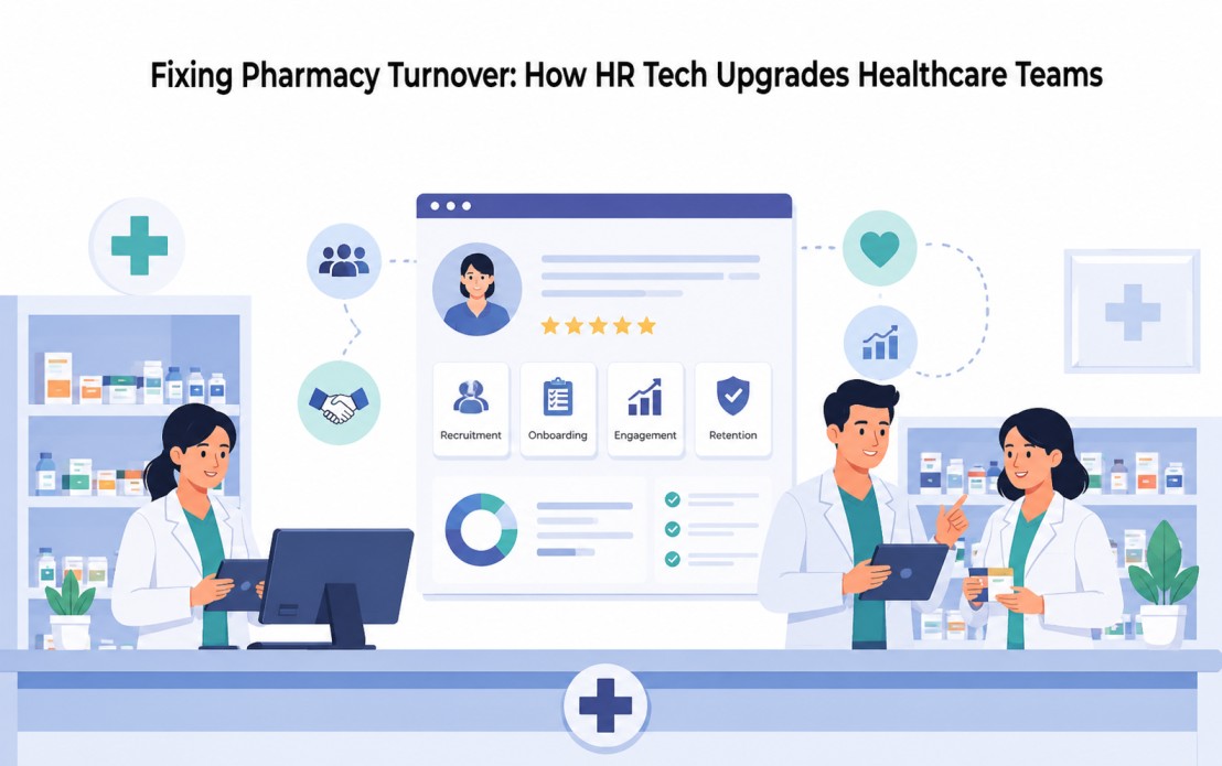 Fixing Pharmacy Turnover: How HR Tech Upgrades Healthcare Teams 