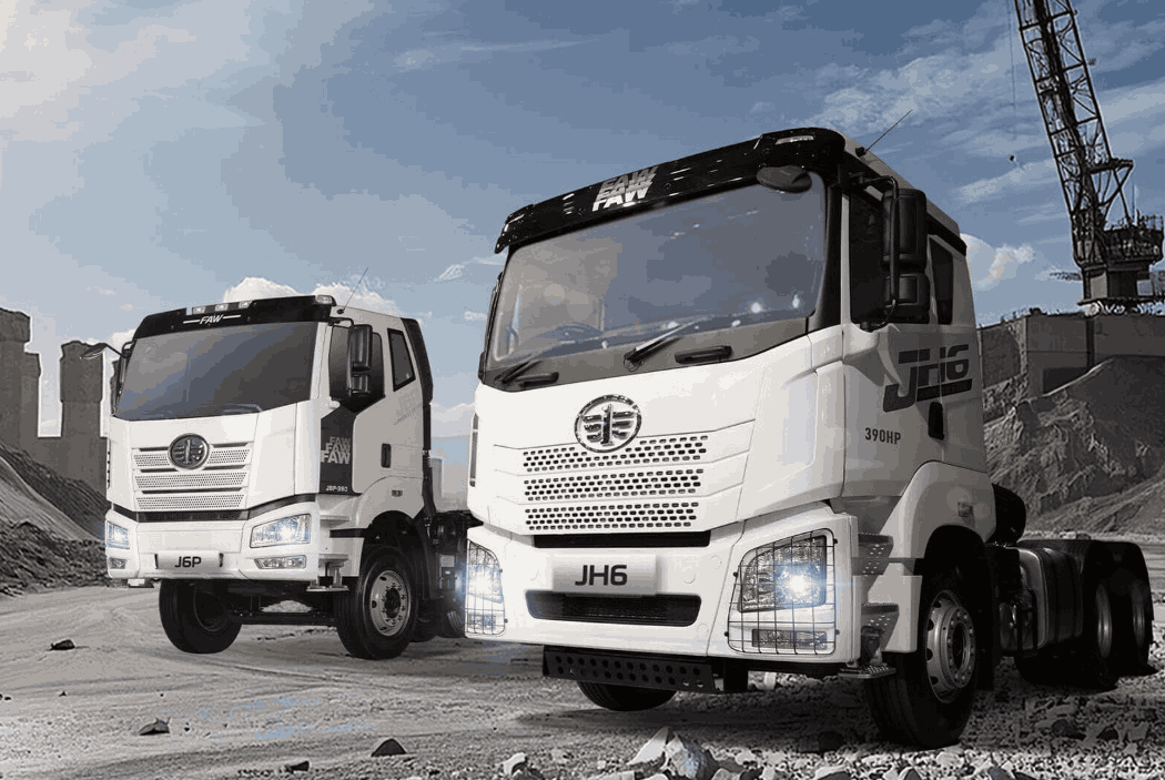 Which Chinese company offers a one-stop solution for semi-trailers, light/heavy trucks, and construction machinery?